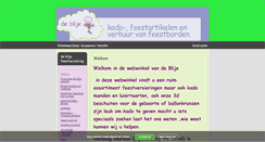 Desktop Screenshot of deblije-feestversiering.nl